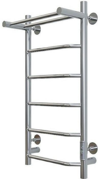 Электрический полотенцесушитель Aringa Киото 80x40 AR03004CH с полкой Хром