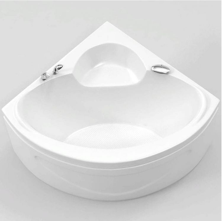 Акриловая ванна BellSan Калипсо 128x128 4627171531315 с гидромассажем