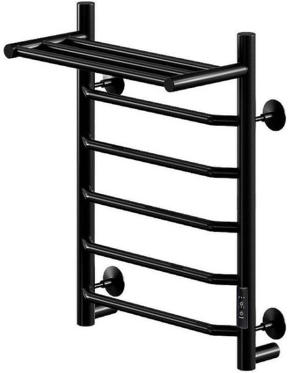 Электрический полотенцесушитель Comfysan Scola EC-6 60x40 016814 с полкой Черный матовый