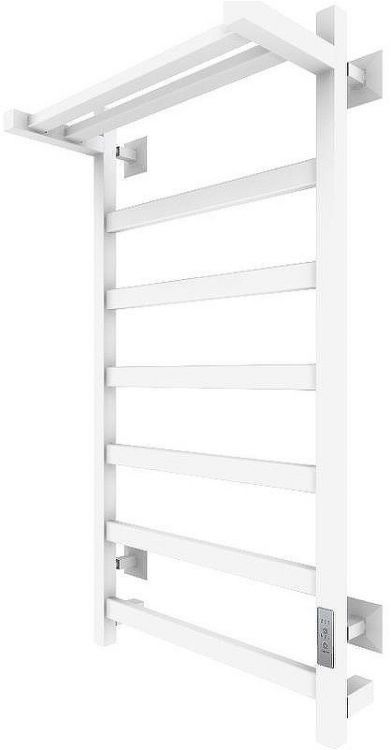 Электрический полотенцесушитель Тругор ПЭК 20квП СП 80x50 с полкой Белый