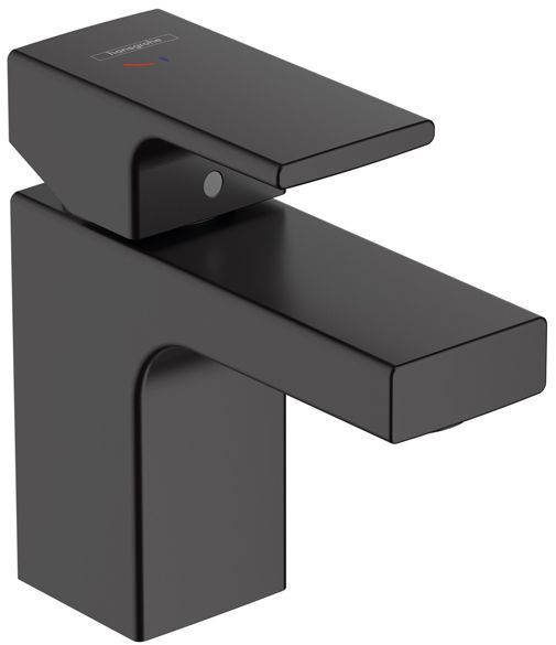 Hansgrohe Vernis Blend Смеситель для раковины, излив 70 мм, цвет: матовый черный
