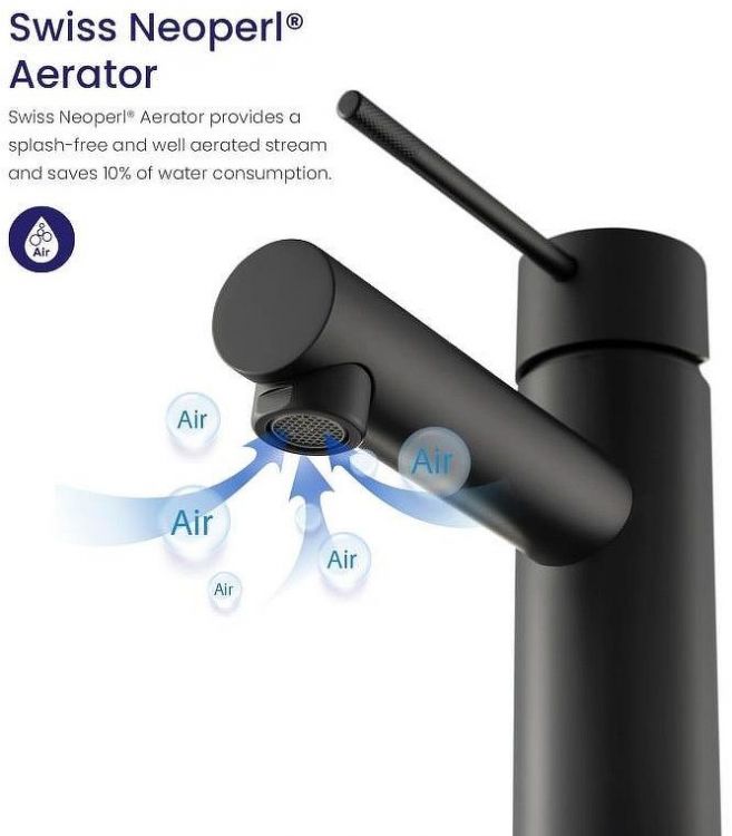 Смеситель для раковины Timo Saona 2361/03F Черный