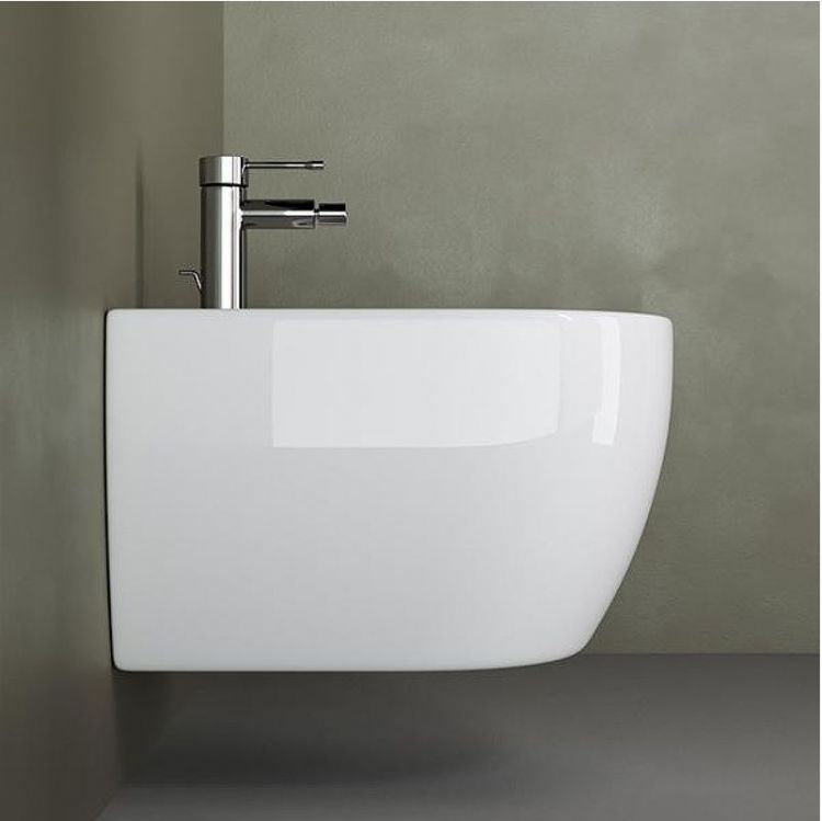 Биде Ceramicanova Play CN3002 подвесное Белое Биде Ceramicanova Play CN3002 подвесное Белое