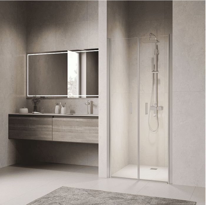 Душевая дверь RGW Passage PA-104 90 060810409-11 профиль Хром стекло прозрачное