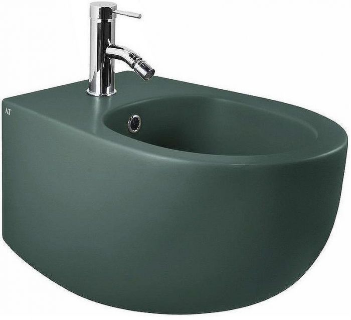 Биде AeT Dot 2.0 S556T1R1V1143 подвесное Зеленый мох матовое