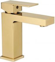 Смеситель для раковины Grocenberg GB2008GO Золото