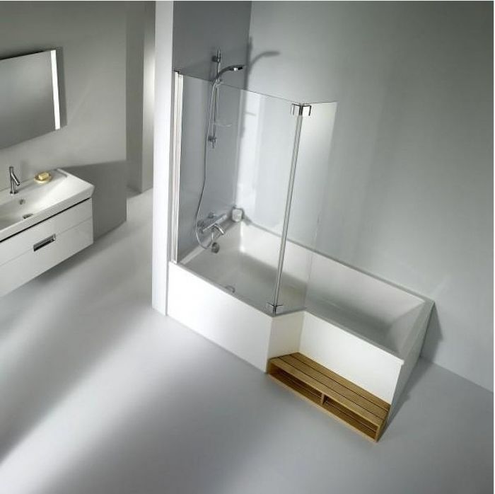 Акриловая ванна Jacob Delafon Bain Douche Neo 160x90 L E6D000L-00 без гидромассажа