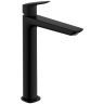 Hansgrohe Logis Смеситель для раковины, однорычажный, 240 Fine, без сливного гарнитура, цвет: матовый черный