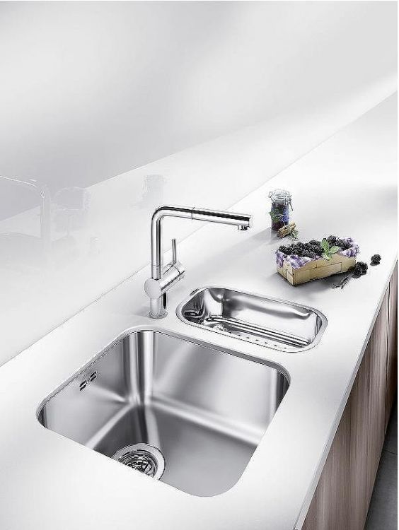 Кухонная мойка Blanco Supra 340-U 518199 Нержавеющая сталь полированная