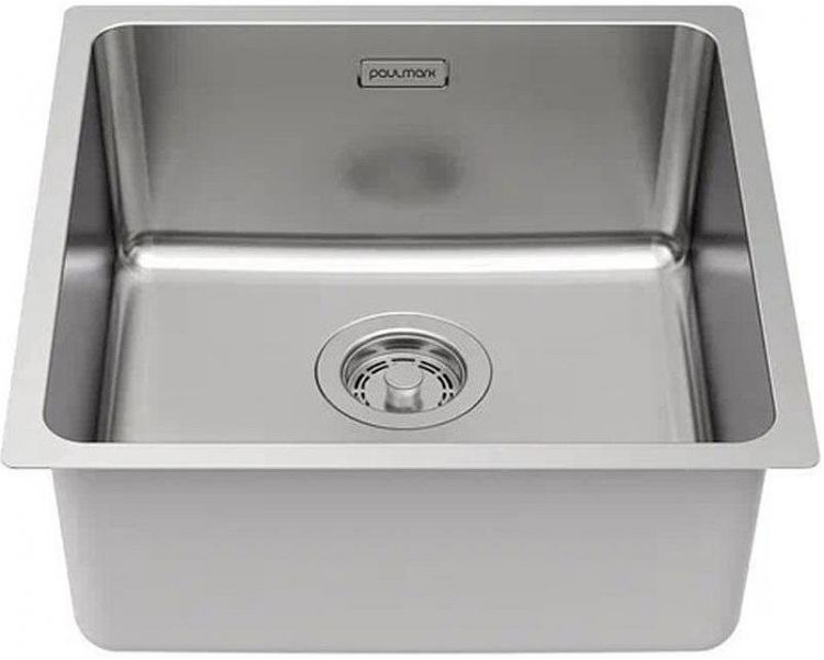 Кухонная мойка Paulmark Yuni 44 Uni YU44-BS Брашированная нержавеющая сталь