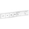 Hansgrohe RainSelect Термостат для душа, 3 источника, внешняя часть, цвет: белый матовый