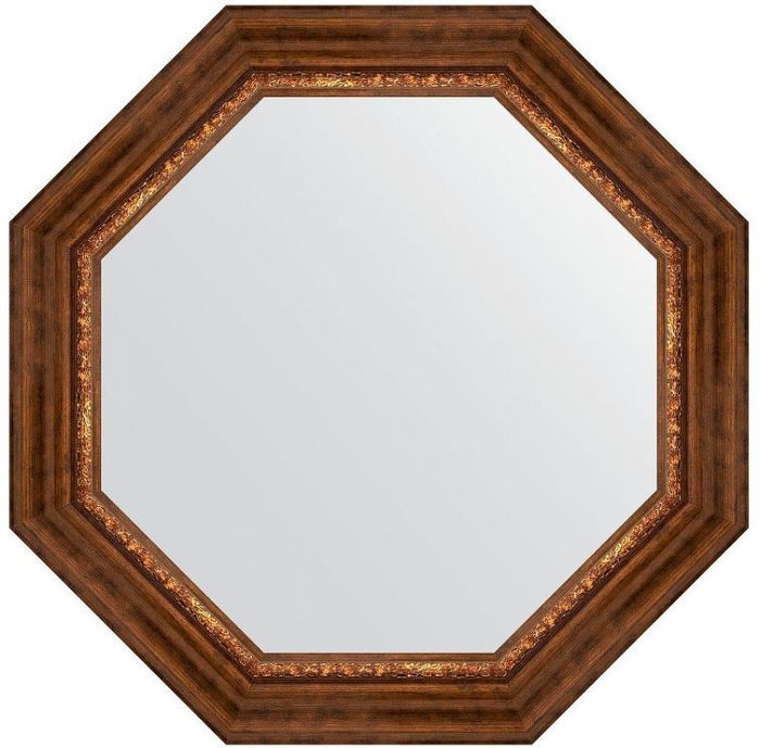 Зеркало Evoform Octagon 71х71 BY 7347 в багетной раме - Римская бронза 88