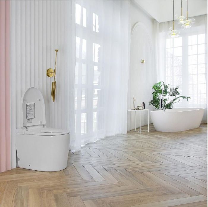 Унитаз биде Swedbe Smart 0500 приставной с сиденьем Микролифт