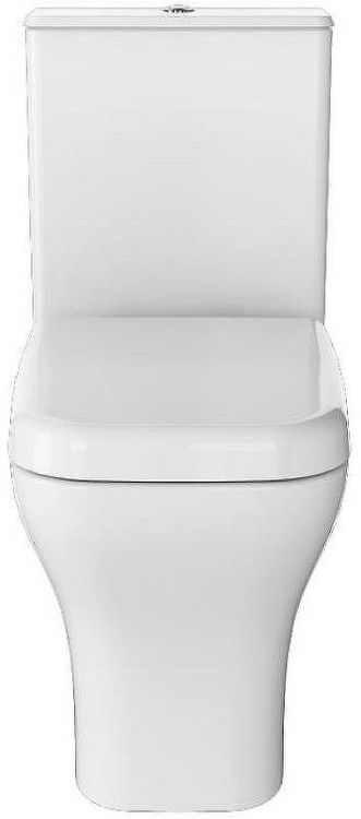 Унитаз компакт Vitra Polar Open-Back 9843B003-7201 с бачком и сиденьем Микролифт