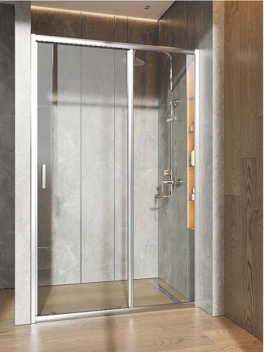 Душевая дверь Orange E02-120TCR 120 профиль Хром стекло прозрачное