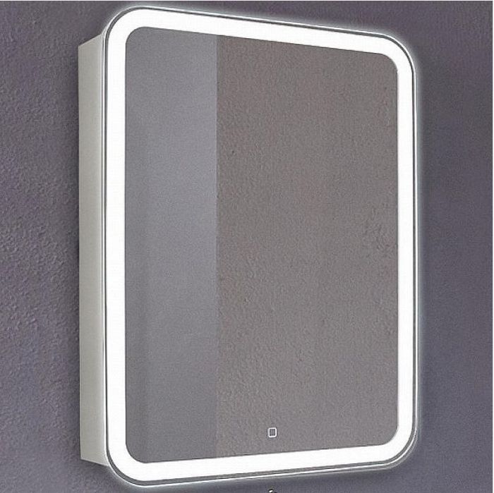 Зеркальный шкаф Azario Фиджи 60 LED-00002364 с подсветкой Белый