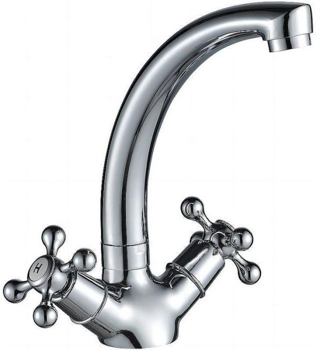 Смеситель для кухни WesnaArt Rassvet RAS02-120 Хром