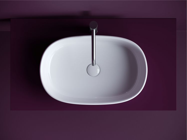 Раковина накладная SANCOS овальная 561x359x149, цвет белый, CN6075 Раковина накладная SANCOS овальная 561x359x149, цвет белый, CN6075