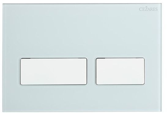 Клавиша смыва Cezares Lux LUX-GB-2-BIO цвет Белый