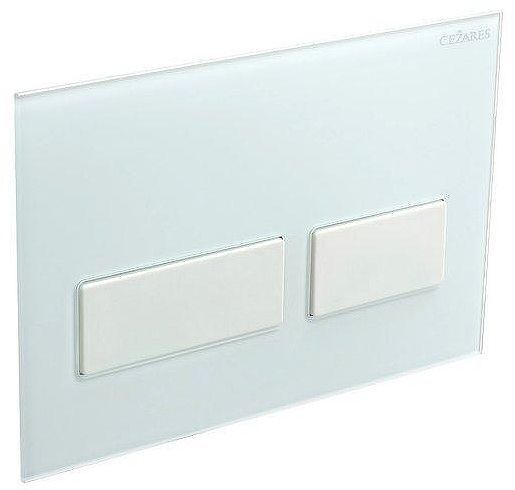 Клавиша смыва Cezares Lux LUX-GB-2-BIO цвет Белый