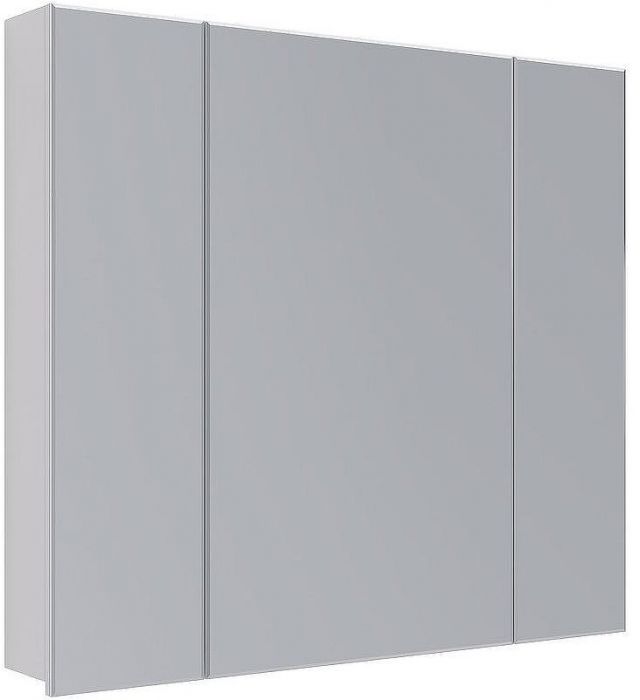 Зеркальный шкаф Lemark Universal 90 LM90ZS-U Белый глянец
