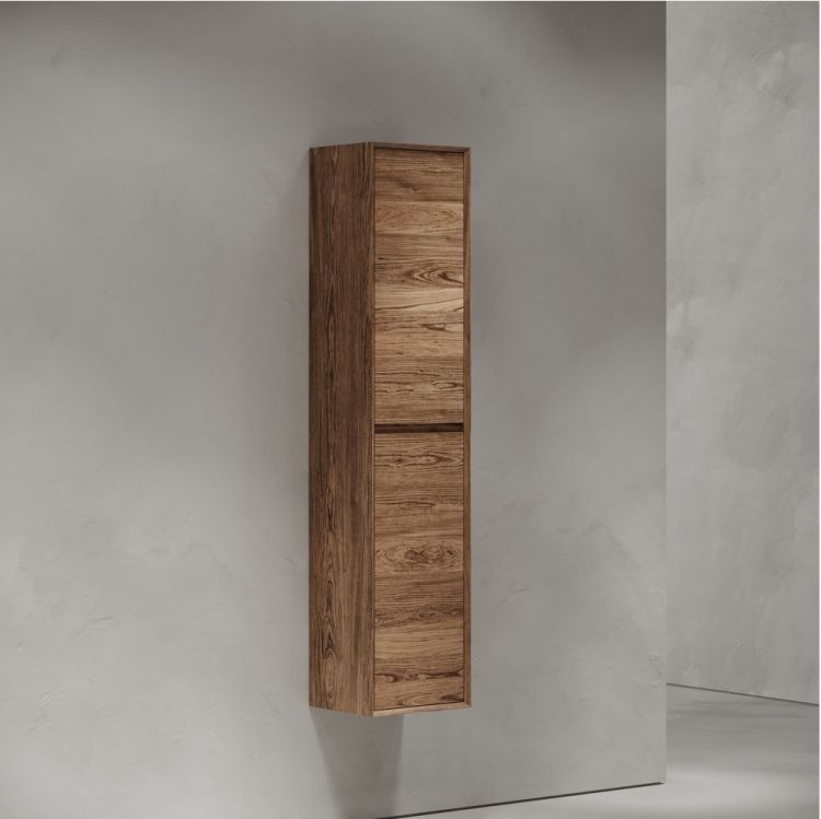 Шкаф-пенал SANCOS Marmi 2.0 подвесной, дуб чарльстон 350х300х1600, PMR35ECH