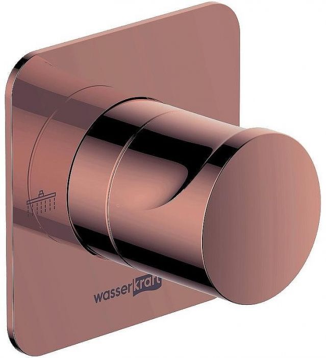 Смеситель для ванны WasserKRAFT Asphe A7751.287.289.290.292.291 Розовое золото