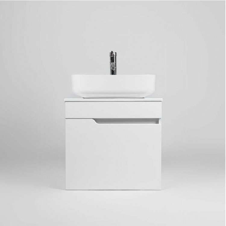 Тумба под раковину VIANT Куба 57 VKUB57N-T1STP подвесная Белая