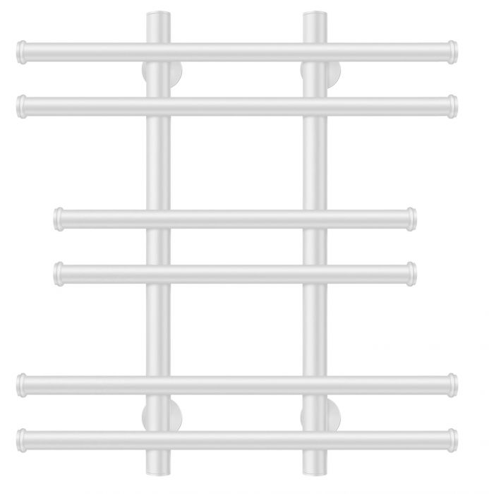 Полотенцесушитель электрический Secado Турин 2 60x20x60 белый матовый