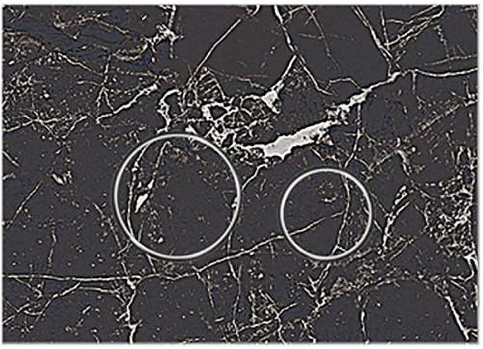 Клавиша смыва KK POL Lapis Grande V1 Orbis 350/PPK/417-00-03 Nero Greco