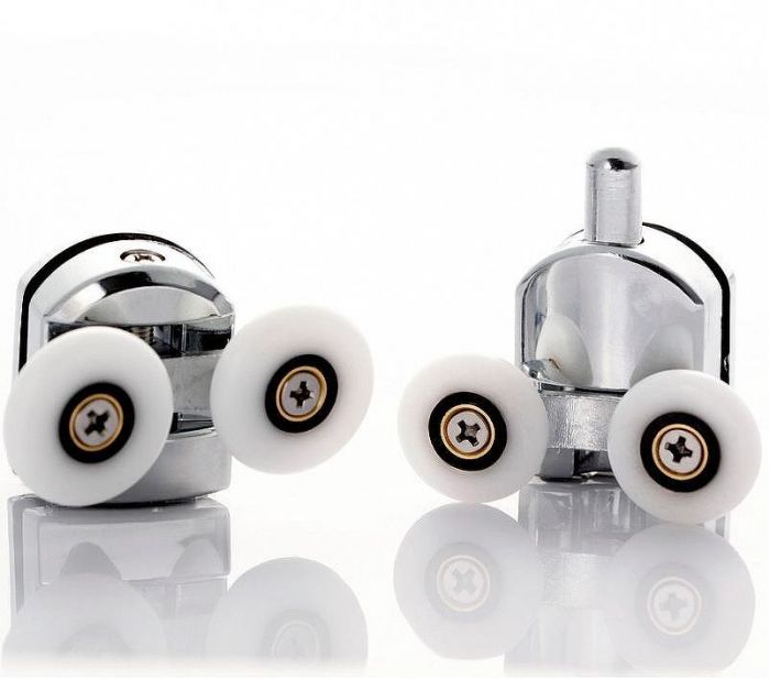 Душевой уголок Abber Schwarzer Diamant 80x80 AG02080H профиль Хром стекло прозрачное