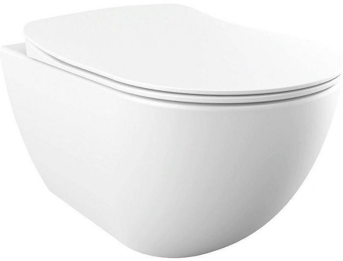 Унитаз Creavit Free FE322-11MB00E-0000 подвесной Белый матовый без сиденья