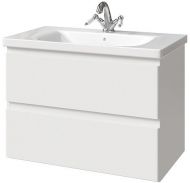 Тумба под раковину Caprigo Forte 80 36112-SF027 подвесная цвет Белый