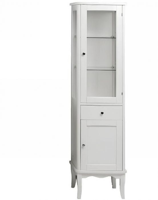 Шкаф пенал Cezares Milady 43 R MILADY.COLO.BLO.DX Bianco laccato opaco