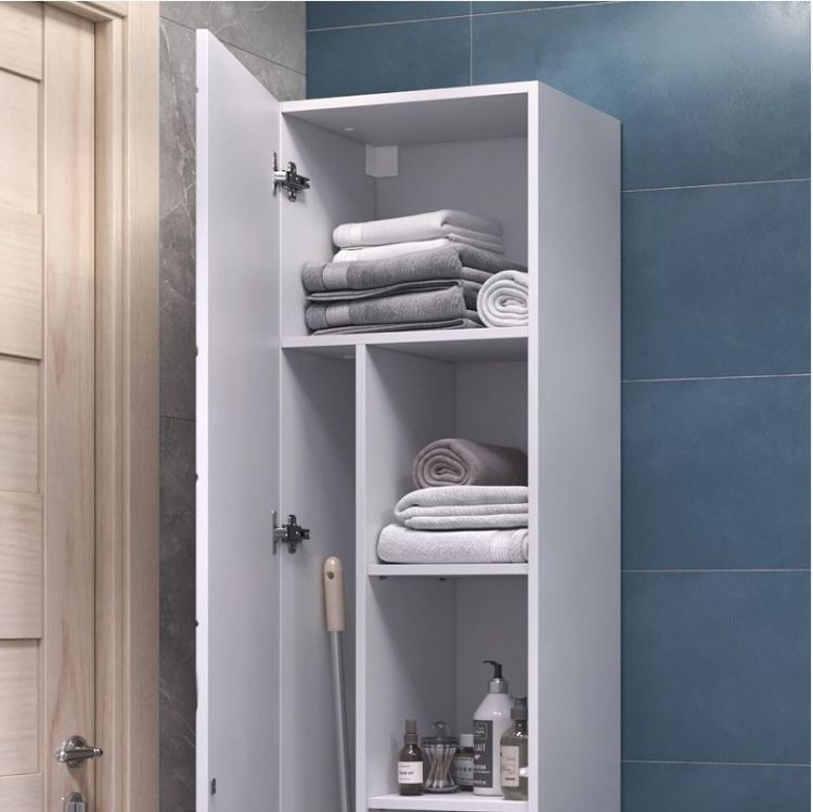 Шкаф пенал Vigo Geometry 45 243 цвет Белый