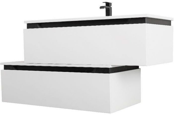 Тумба Cezares Slider 100 SLIDER-1000-1C-PI-BO Bianco Opaco