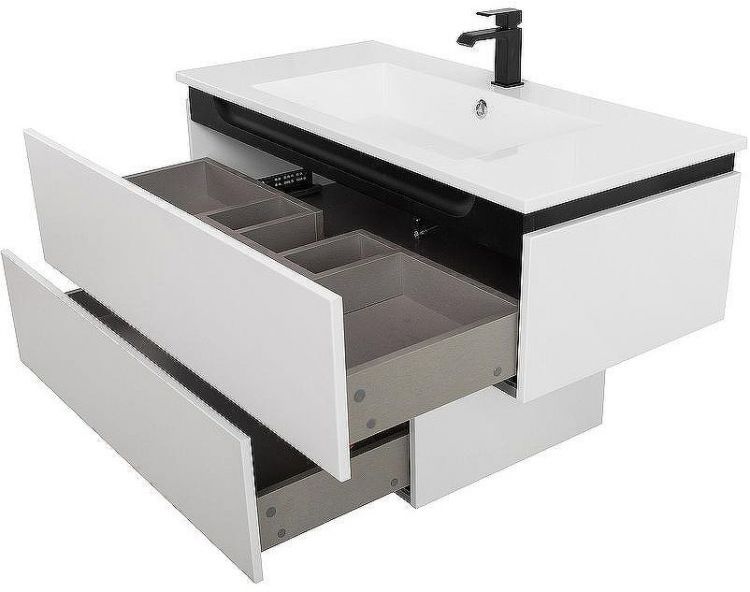 Тумба Cezares Slider 100 SLIDER-1000-1C-PI-BO Bianco Opaco