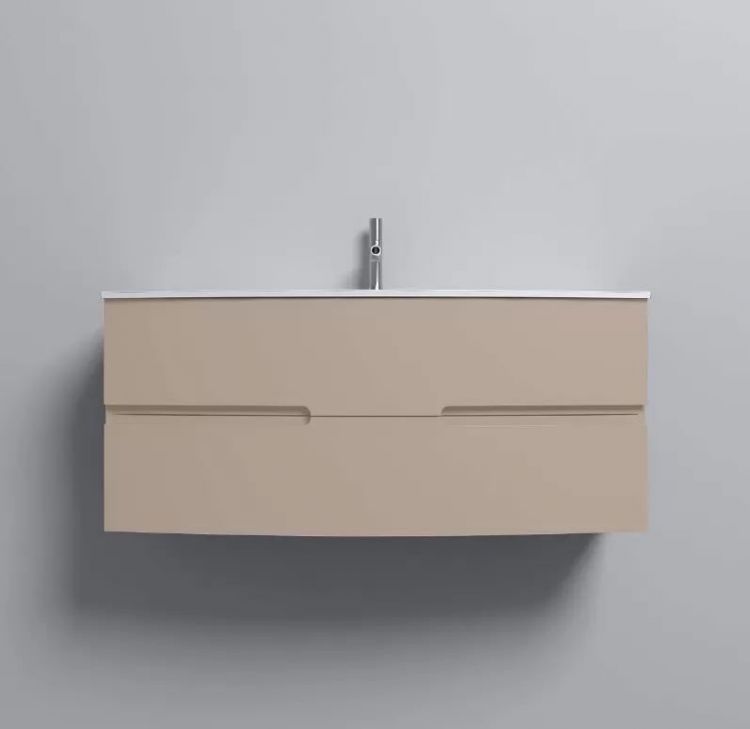 Тумба под раковину Jacob Delafon Nona 120 см EB1890RU-G1A, глянцевый телесный