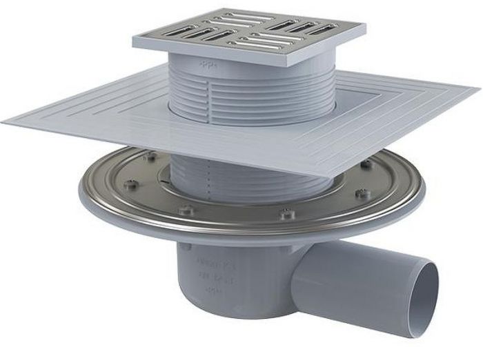 Душевой трап Alcaplast APV1324 с решеткой Хром