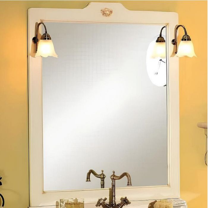 Зеркало Cezares Alicante 80 AL.SP.403 Decorato Celeste Crema