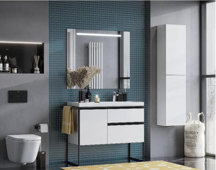 Зеркало Roca The Gap 100 ZRU9302809 с подсветкой с системой антизапотевания