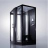 Душевая кабина Orans 150x100 R 89102rb с баней профиль Черный задние стенки Черные