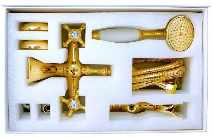 Смеситель для ванны Migliore Prestige 32449 цвет Золото