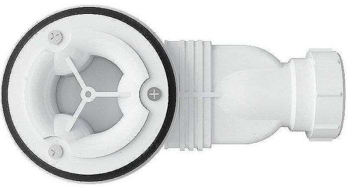 Душевой поддон из искусственного камня Vincea 90x90 VST-4SQ9090A+Vsph-D132 Антрацит