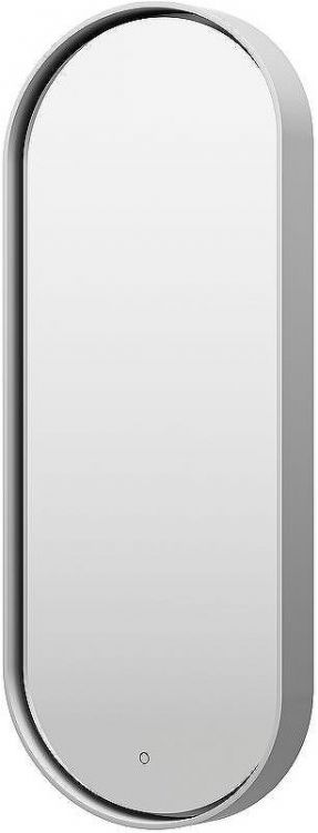 Зеркало Brevita Saturn 50 SAT-Dro1-050-platinum с подсветкой Платина матовая с сенсорным выключателем