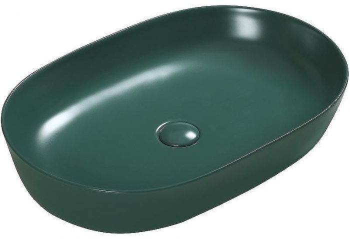 Раковина-чаша SantiLine 60 SL-1017G Зеленая матовая