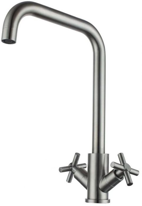 Смеситель для кухни Fmark FS8412 цвет Сатин