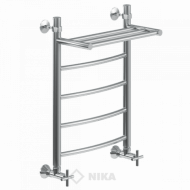 Полотенцесушитель Ника ЛД ВП-60/50/56 с полочкой водяной