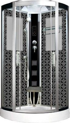 Душевая кабина Niagara Lux 7715B хром, черный
