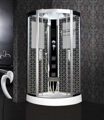 Душевая кабина Niagara Lux 7715B хром, черный Душевая кабина Niagara Lux 7715B хром, черный